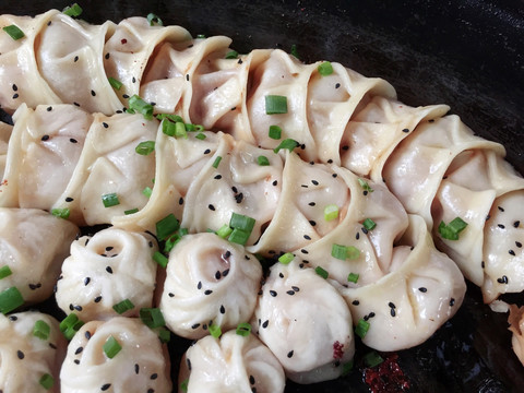 小煎包煎饺