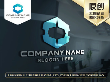 科技建筑商贸LOGO设计