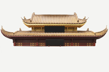 中式古建筑门头