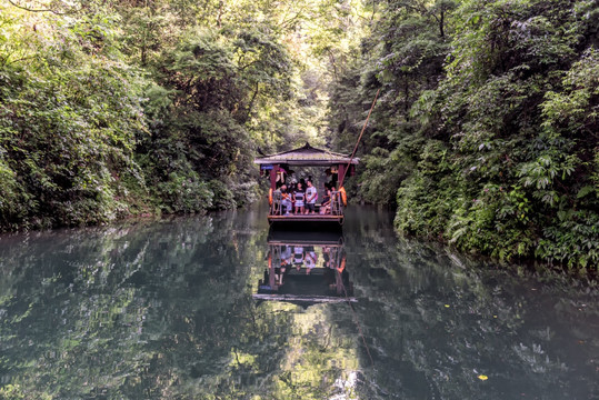 四川成都青城山风光