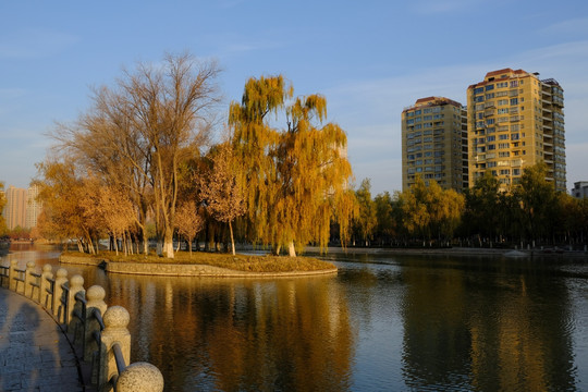 多浪河景观带