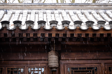 雪天北京胡同