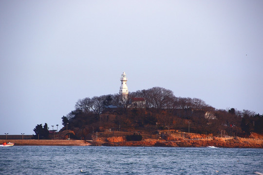 青岛小青岛灯塔