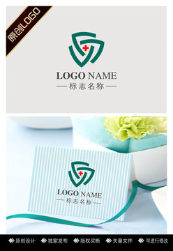 L盾形醫(yī)療標志