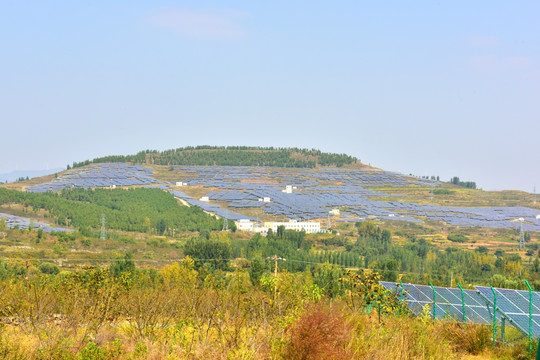 光伏发电基地产业园太阳能发电