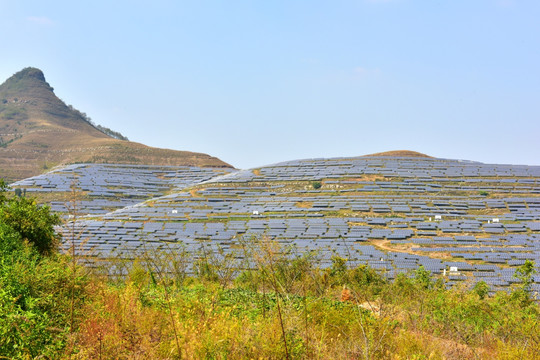 太阳能光伏发电基地产业园