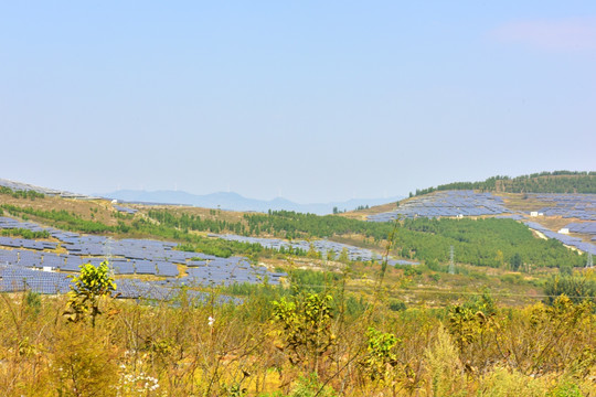 太阳能光伏发电基地产业园