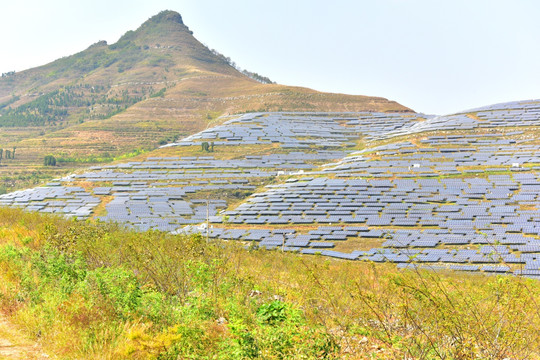 光伏发电基地产业园太阳能发电