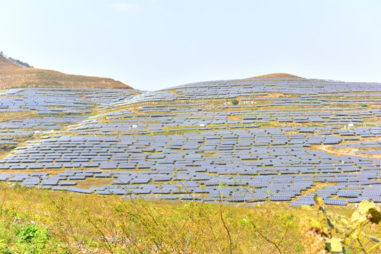 光伏发电基地产业园太阳能发电