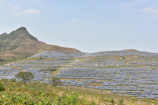 光伏发电基地产业园太阳能发电