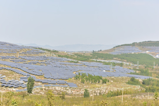 光伏发电基地产业园太阳能发电