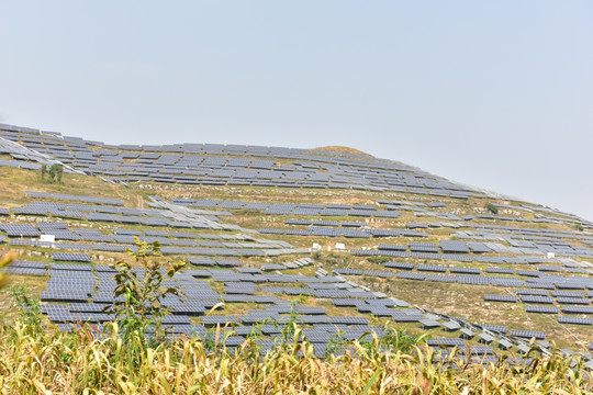 光伏发电基地产业园太阳能发电