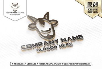 山羊LOGO設計