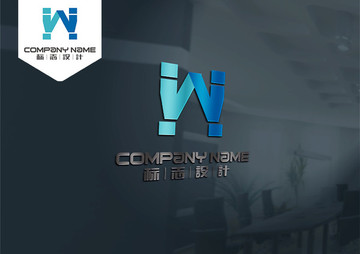 WI字母IW字母LOGO