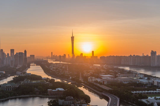 广州城市风光