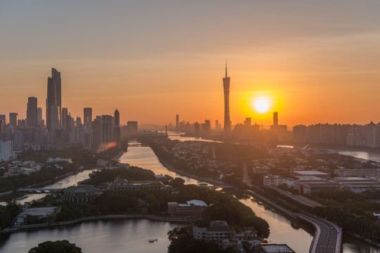 广州城市风光