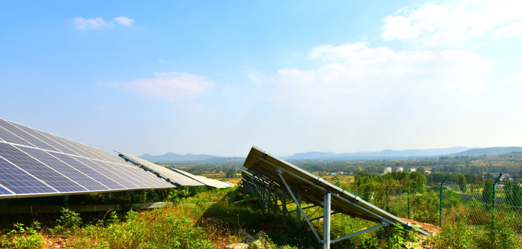 太阳能光伏发电基地产业园