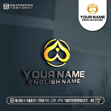 鉆石LOGO心形LOGO