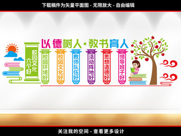六個好文化墻
