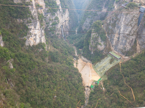 张家界大峡谷风光