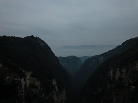 张家界大峡谷风光