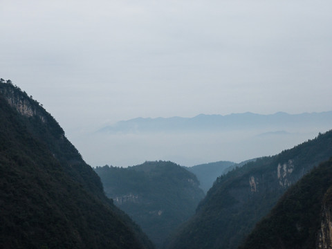 张家界大峡谷风光