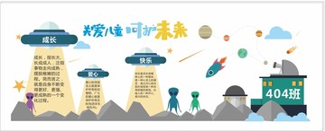 小學(xué)校園文化墻4