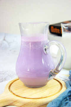 椰香紫薯汁