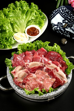 石锅综合烤牛肉