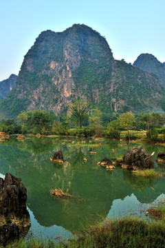 广西都安澄江湿地