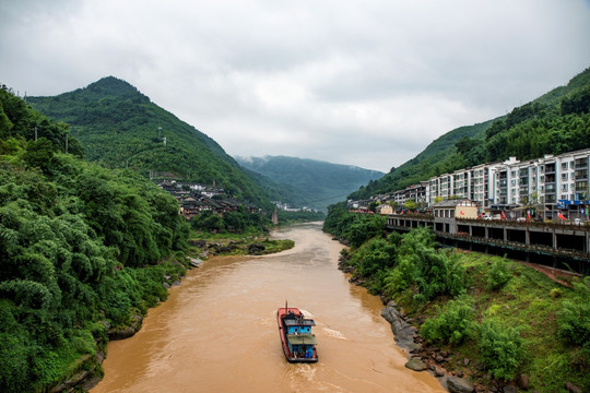 贵州赤水河风光