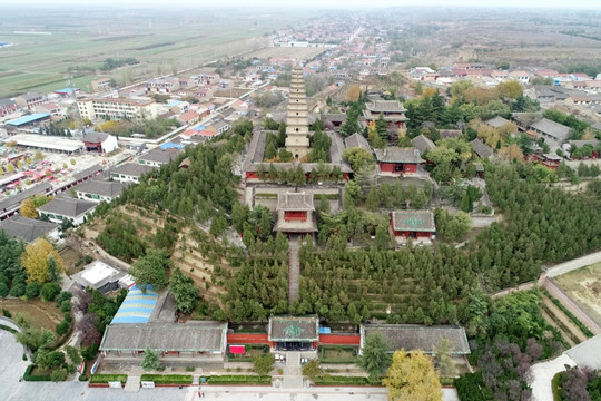 永济普救寺