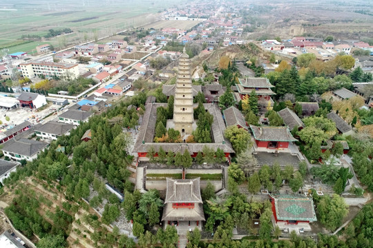 永济普救寺