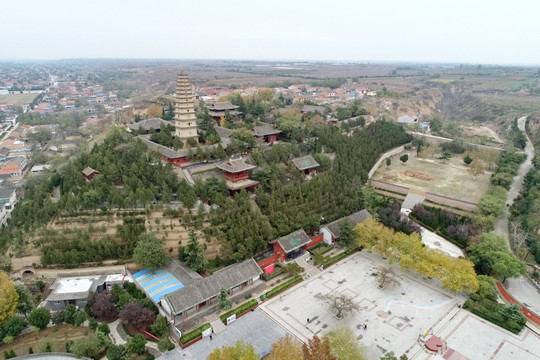 永济普救寺