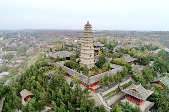 永济普救寺