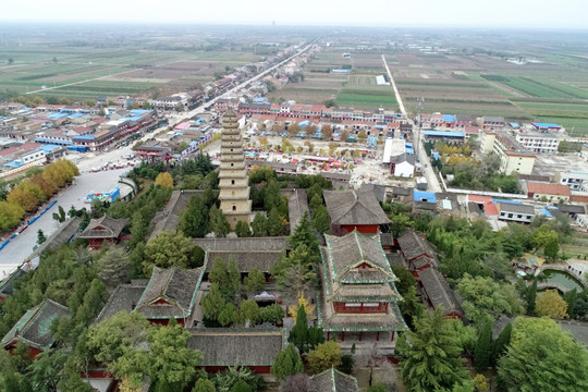 永济普救寺