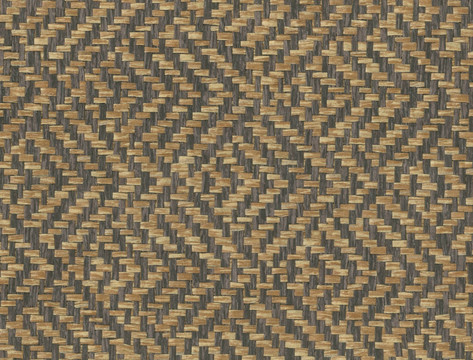 竹篾双色编织墙纸