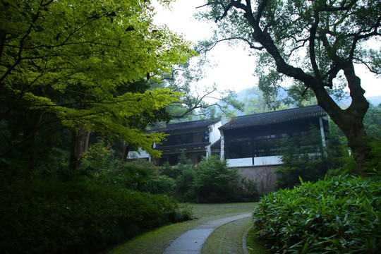 中式园林景观古典建筑