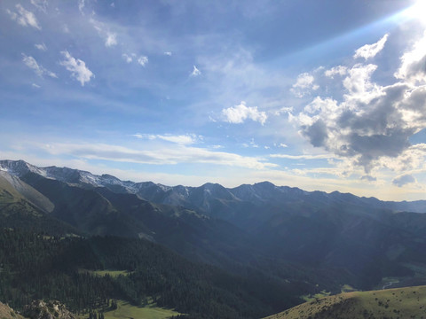 伊昭公路群山