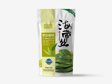 海帶絲山椒味包裝設(shè)計(jì)