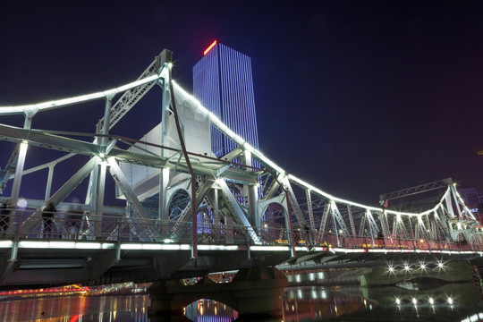 天津城市夜景