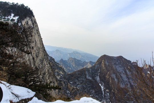 陕西华山西峰风光