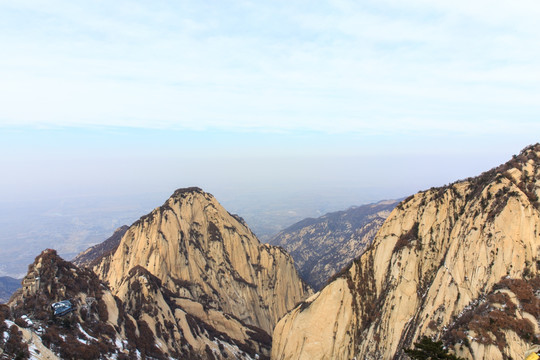 陕西华山群山风光