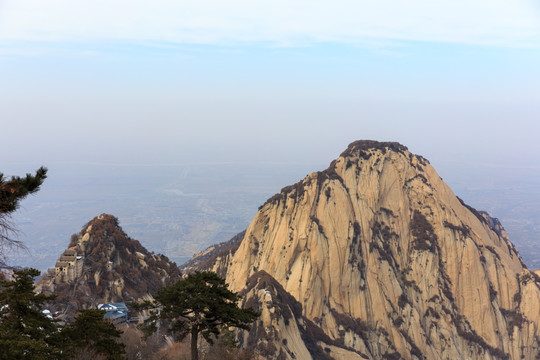 陕西华山北峰风光