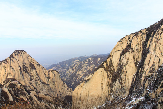 陕西华山群山风光