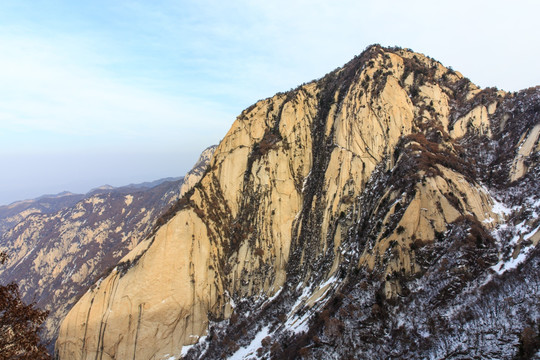 陕西华山群山风光