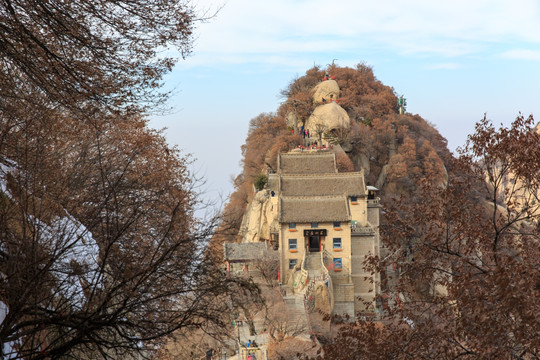 陕西华山北峰风光