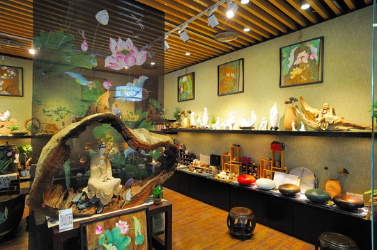 佛教文化艺术品店
