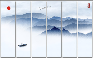 水墨山水
