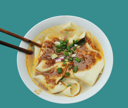 豆汤铺盖面